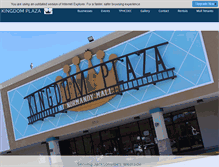 Tablet Screenshot of kingdom-plaza.com